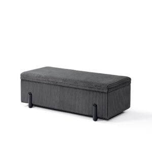 DS Arna Ottoman Grey PR65610 Ottomans NZ DEPOT - NZ DEPOT