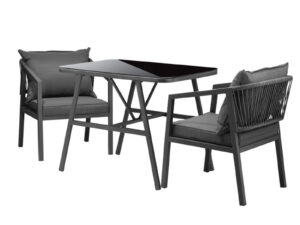 Ds Messina Bistro Set Pr71806 Outdoor Furniture Nz Depot - Nz Depot