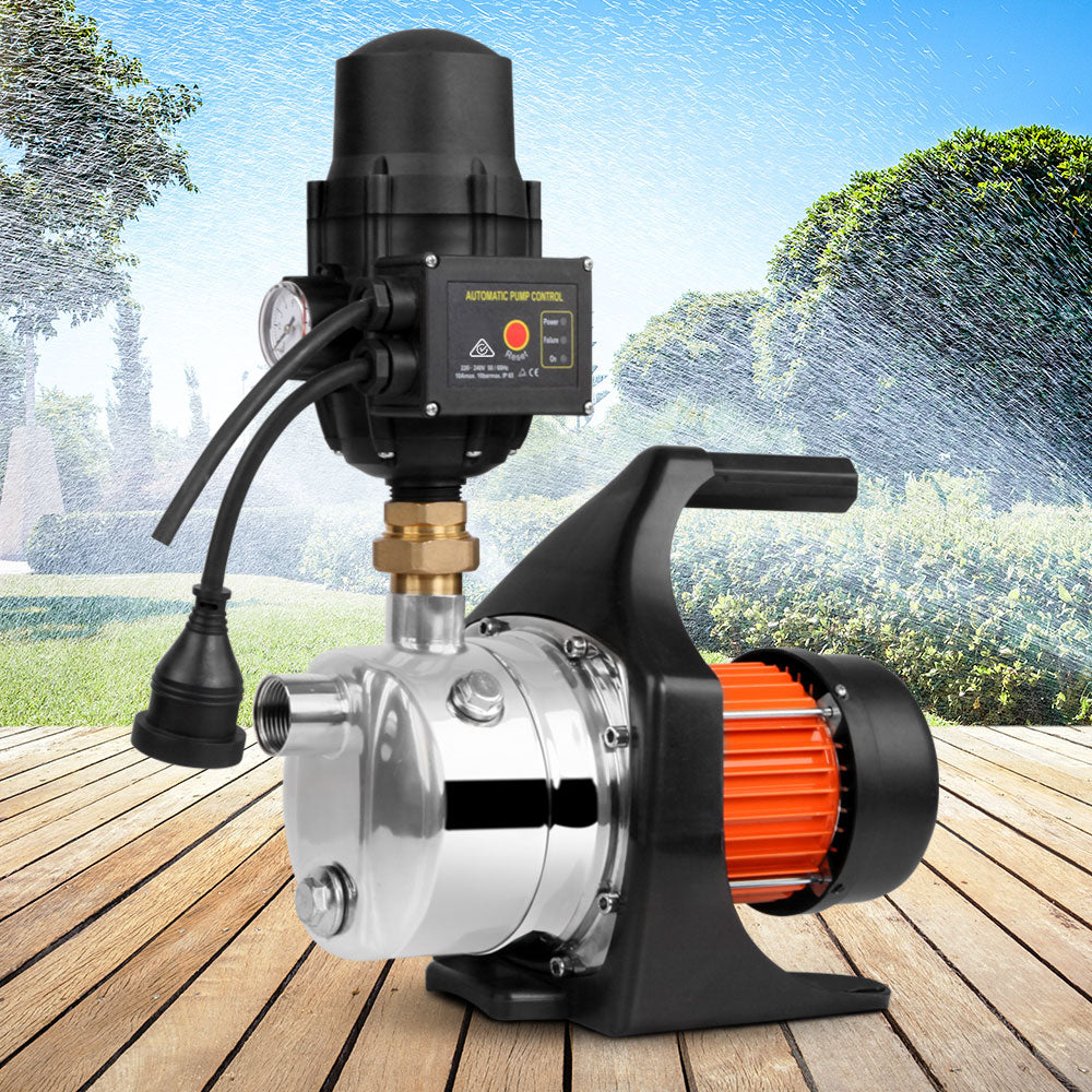 Ds Na Giantz 1500W High Pressure Garden Water Pump With Auto Controller Pr10390 Water Pumps Nz Depot 7 - Nz Depot