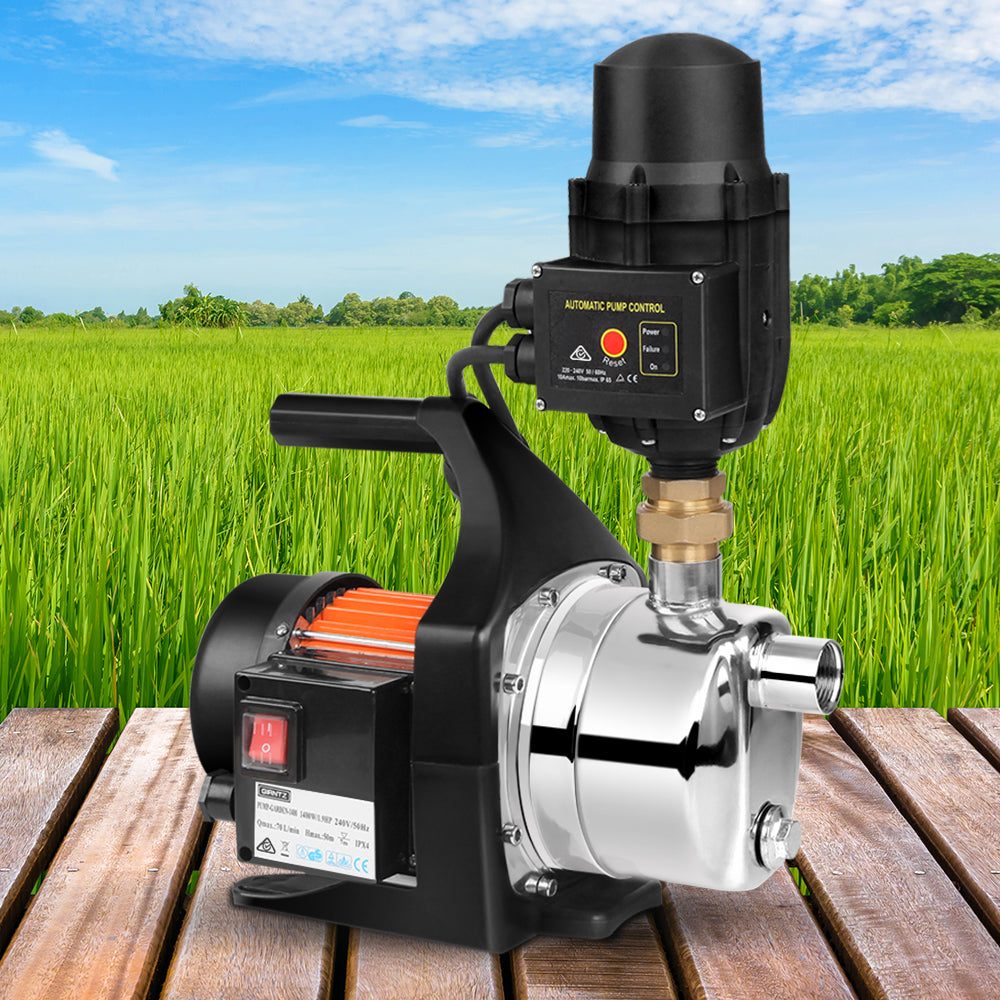 Ds Na Giantz 1500W High Pressure Garden Water Pump With Auto Controller Pr10390 Water Pumps Nz Depot 8 - Nz Depot