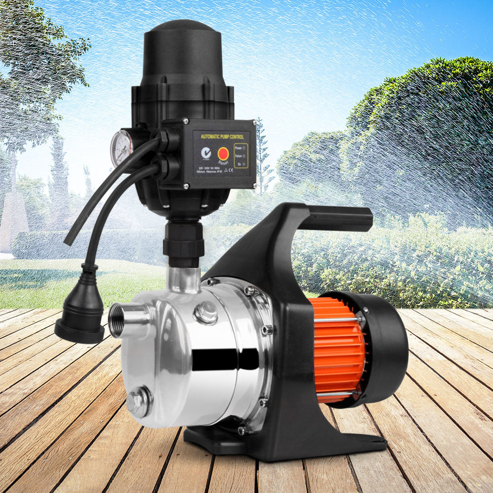 Ds Na Giantz 800W High Pressure Garden Water Pump With Auto Controller Bk Pr10391 Water Pumps Nz Depot 6 - Nz Depot