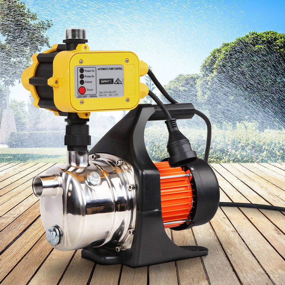 Ds Na Giantz 800W High Pressure Garden Water Pump With Auto Controller Pr10389 Water Pumps Nz Depot 7 - Nz Depot