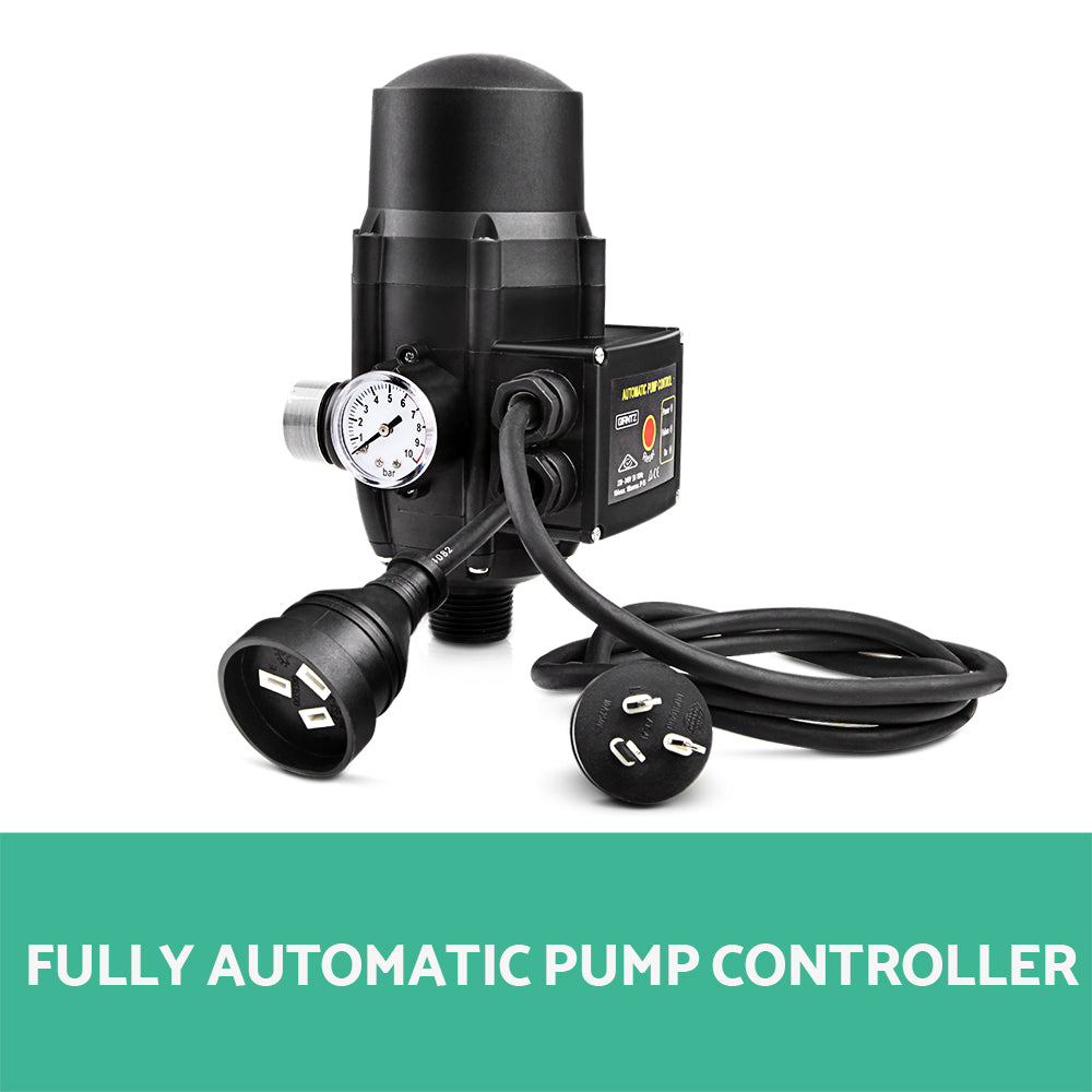 Ds Na Giantz Adjustable Automatic Electronic Water Pump Controller Black Pr10190 Water Pumps Nz Depot 4 - Nz Depot