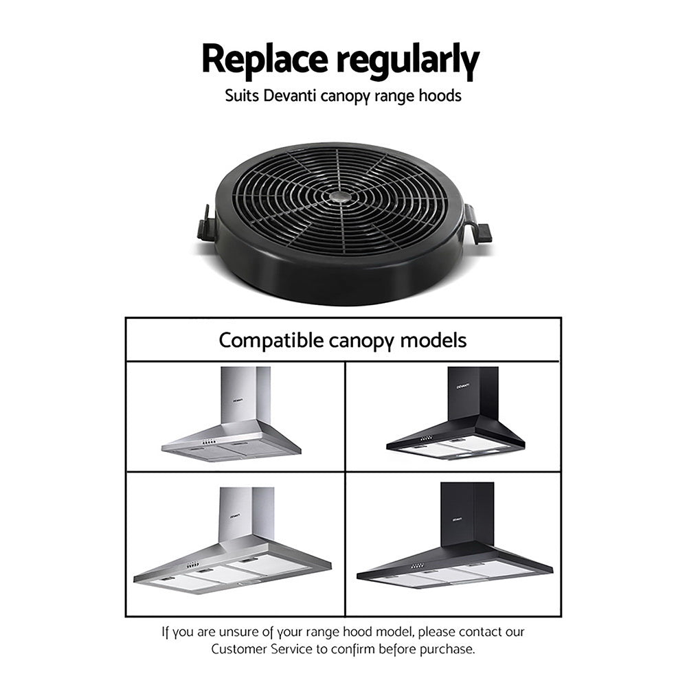 Ds Na Pyramid Rangehood Carbon Charcoal Filter Replacement For Ductless Ventless Pr12803 Rangehoods Nz Depot 5 - Nz Depot