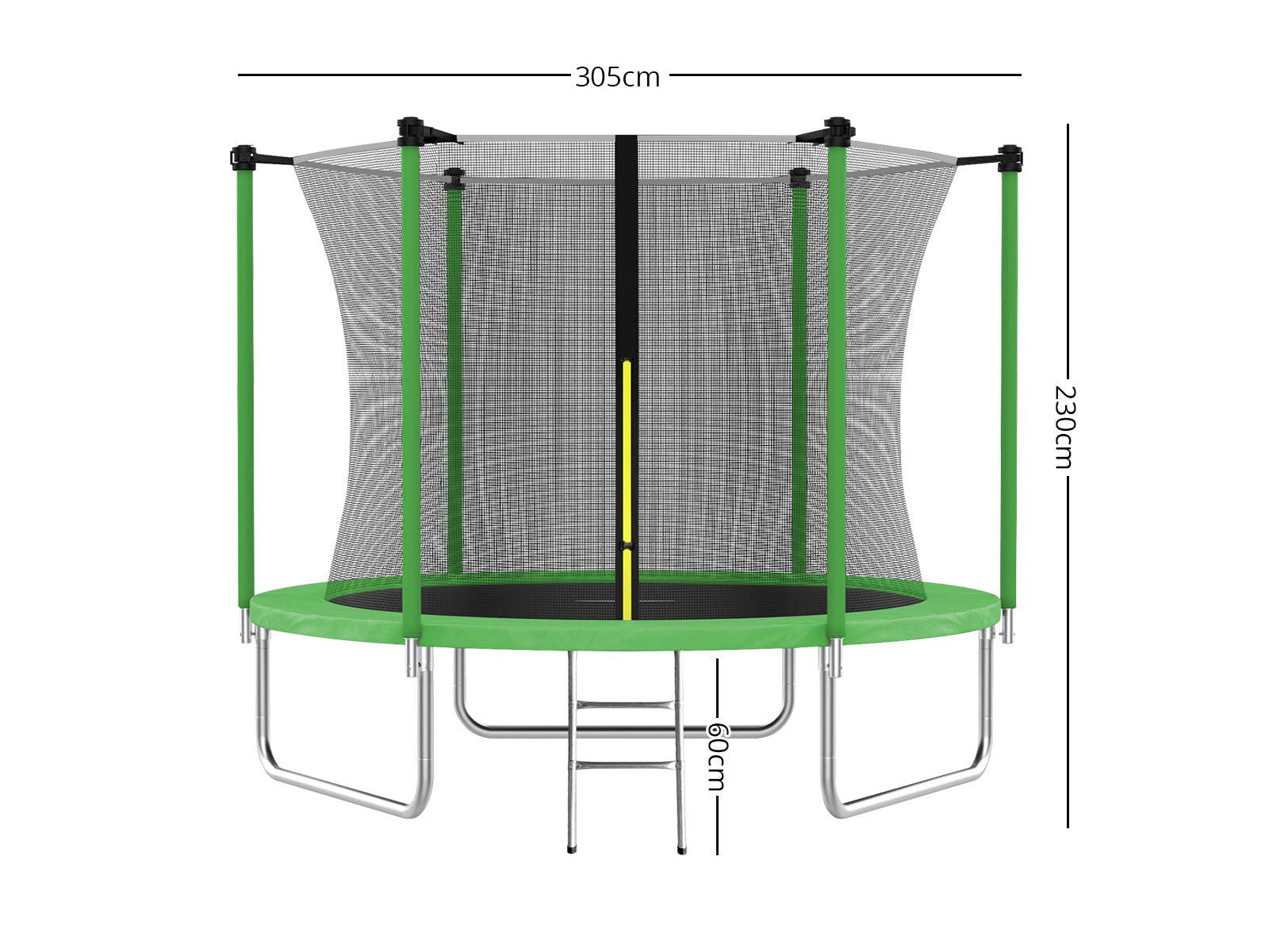 Ds Trampoline Lime 10Ft Pr65839 Trampolines Nz Depot 3 - Nz Depot