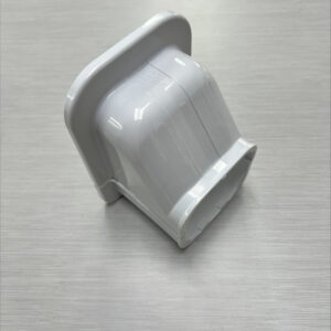 Duct Ceiling Cap 80mm White WDS-80 -