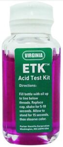 Etk Poe Acid Test Kit Lubricants Components Nz Depot - Nz Depot