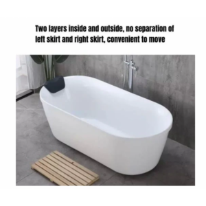 Freestanding Acrylic small apartment bathtub - 1300mm, FreeStanding Bath Tub - NZ DEPOT