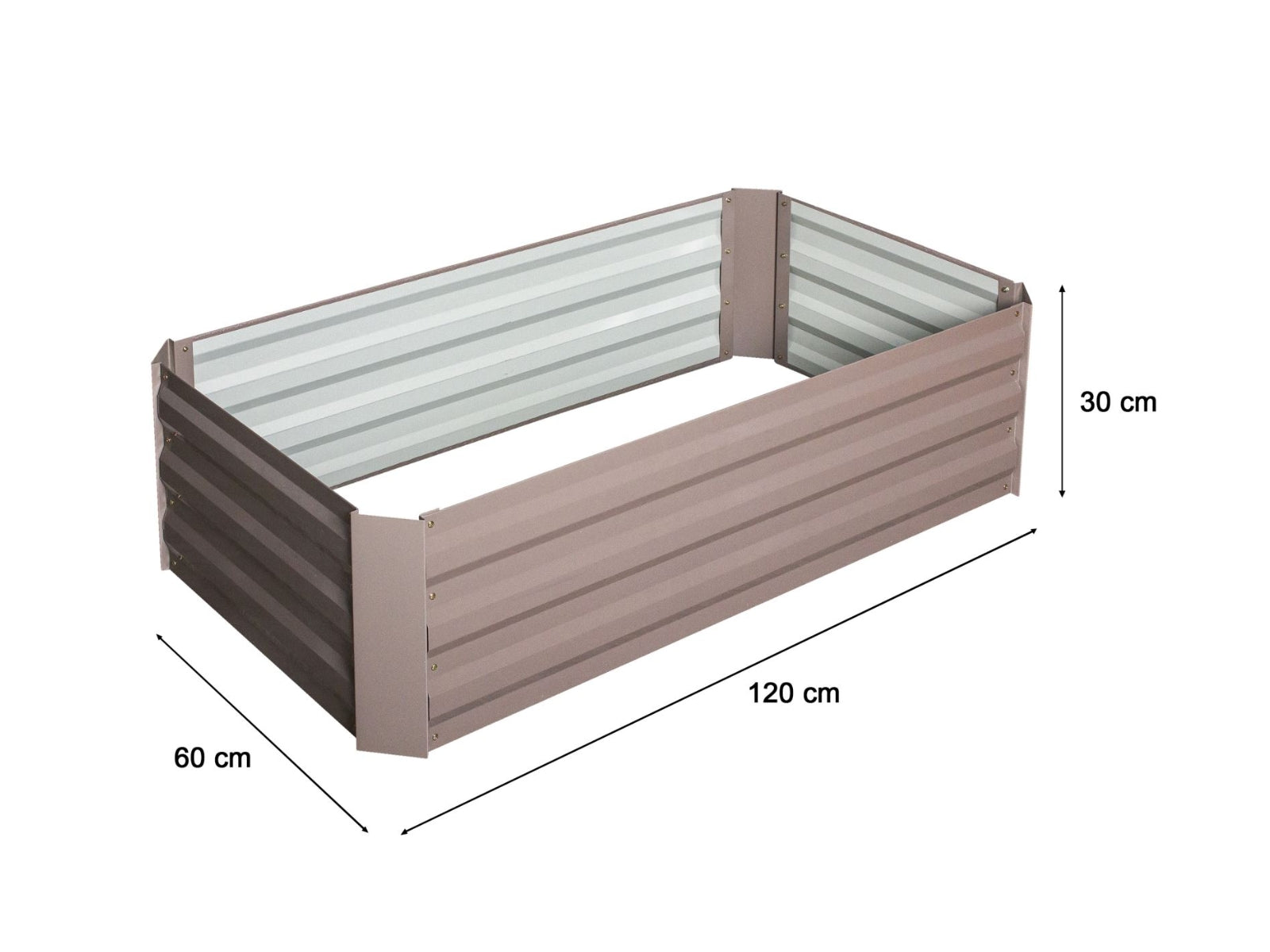 Garden Bed 1200X600X300MM PR6060 Outdoor Furniture NZ DEPOT 3 - NZ DEPOT