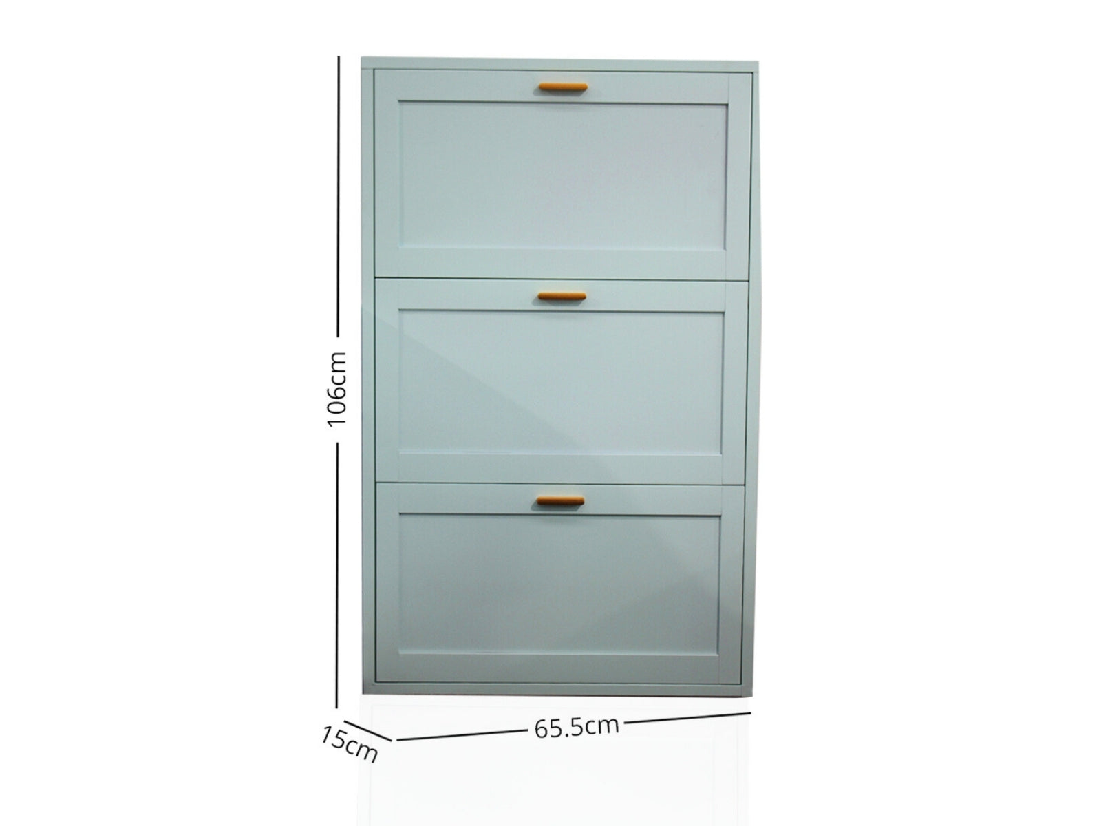 Lonna Steel Shoe Cabinet 3 Layer Turquoise Pr65419 Shoe Rack Nz Depot 5 - Nz Depot