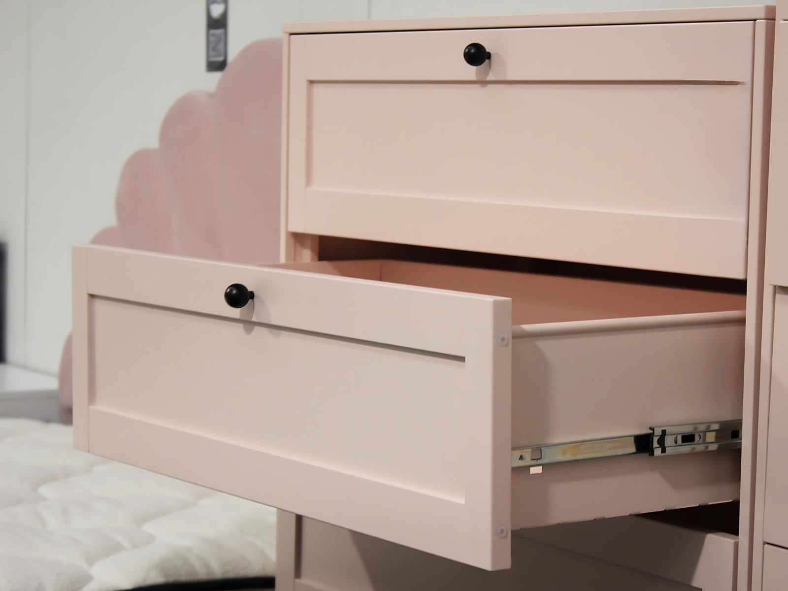 Lonna Steel Tallboy 5 Drawer Pink Pr65423 Tallboys Nz Depot 7 - Nz Depot