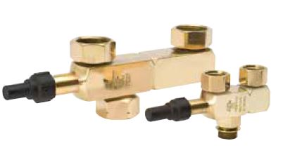 Mueller 3-Way Valve 1/2 Fpt -