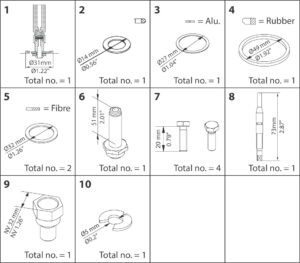 Overhaul Kit Overhaul Kit Industrial Valves 032F2347 - Nz Depot