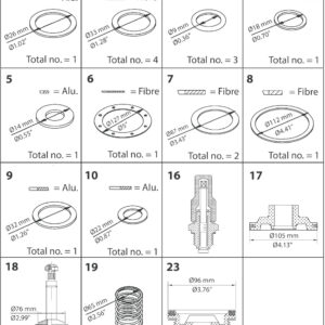 Industrial Valves, Industrial Valves, COMPONENTS.