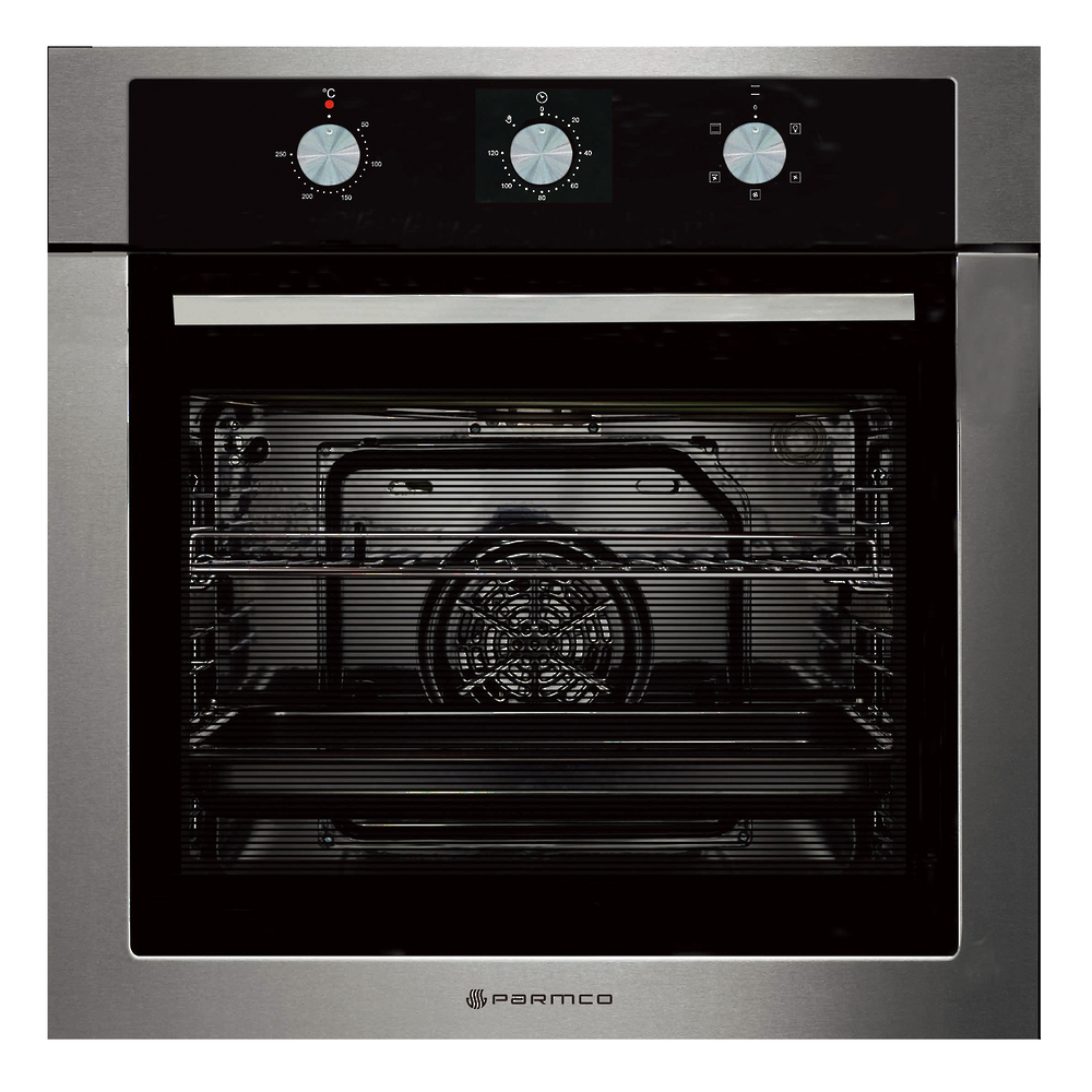 Parmco 600Mm 76Litre Oven, 5 Function, Stainless Steel - Nzdepot