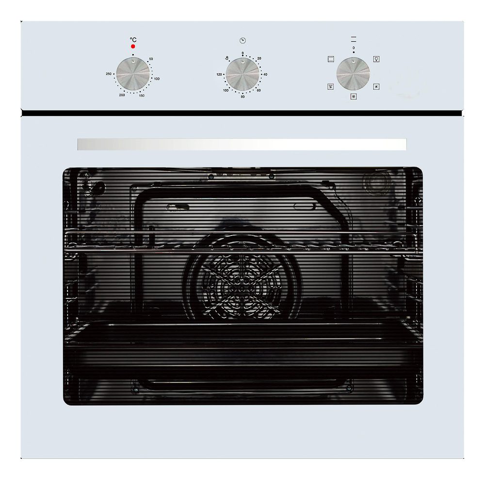 Parmco 600Mm 76Litre Oven, 5 Function, White - Nzdepot