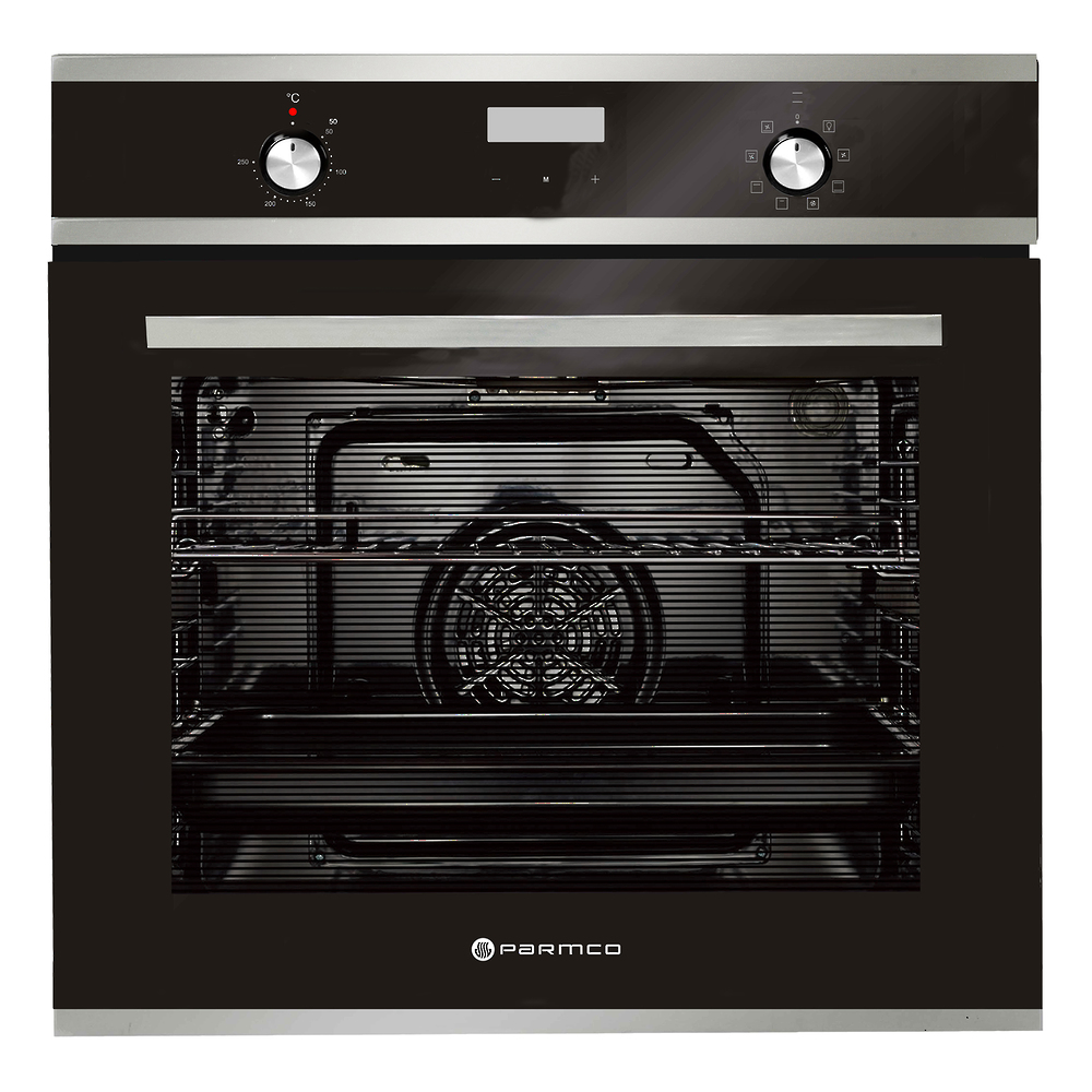 Parmco 600Mm 76Litre Oven, 8 Function, Stainless Steel - Nzdepot