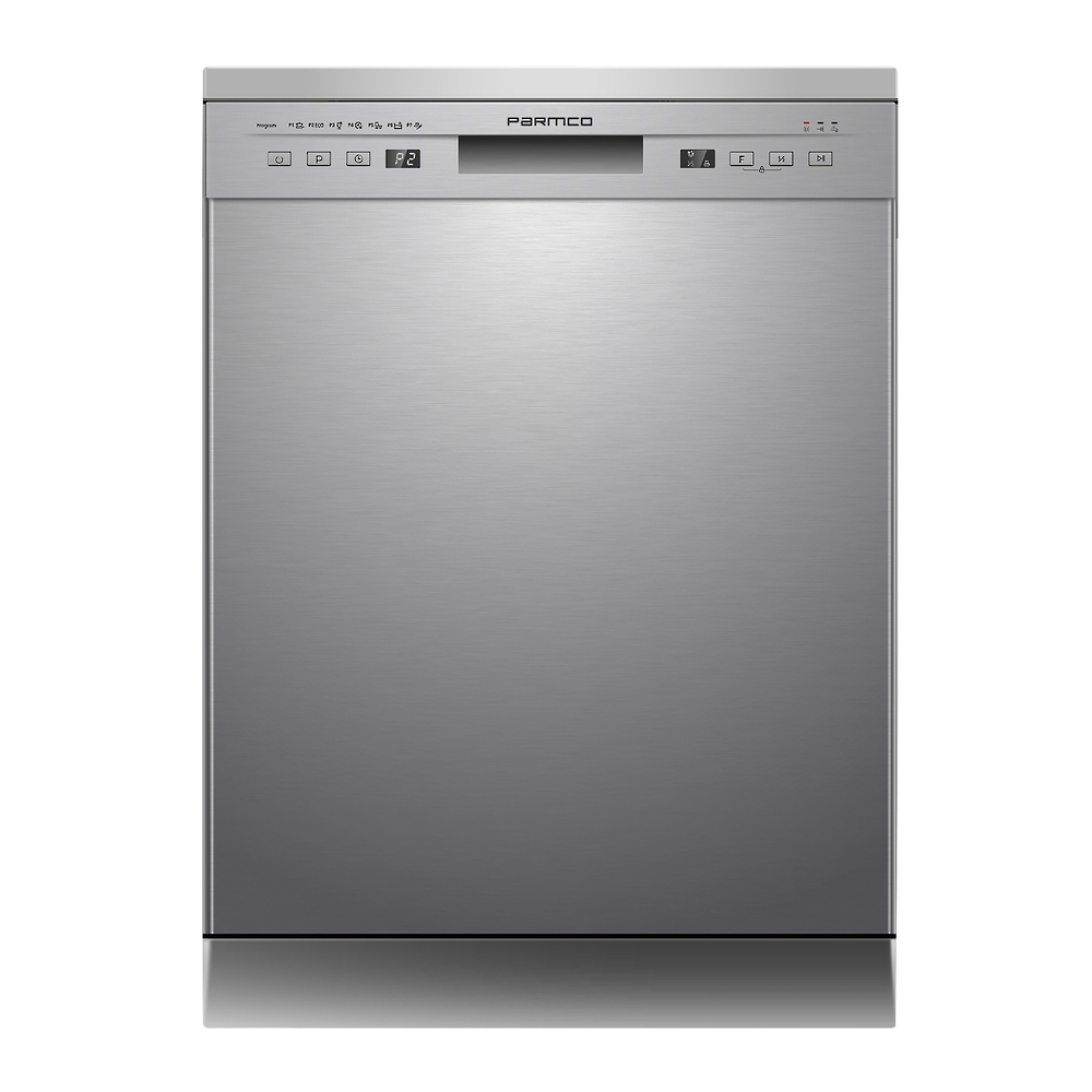 Parmco 600mm Freestanding Dishwasher, Economy Plus, Stainless Steel - NZDEPOT