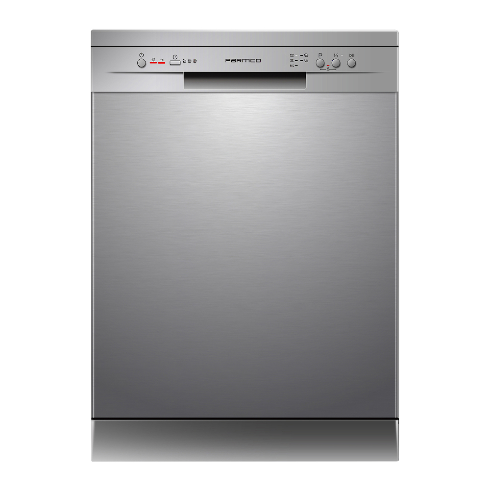 Parmco 600Mm Freestanding Dishwasher, Economy, Stainless Steel - Nzdepot