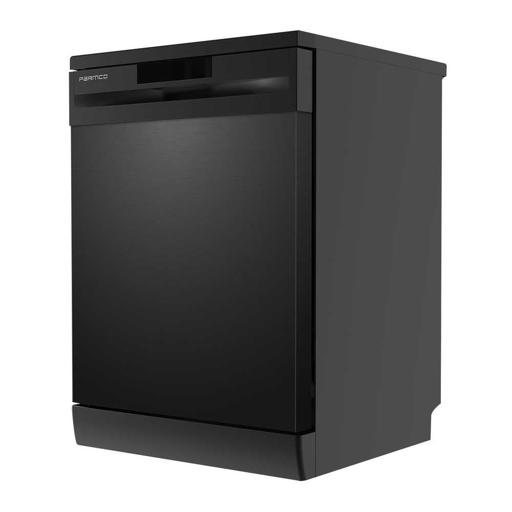 Parmco 600Mm Freestanding Dishwasher Led Display Black Clean Dw6Bl Nz Depot 1 - Nz Depot