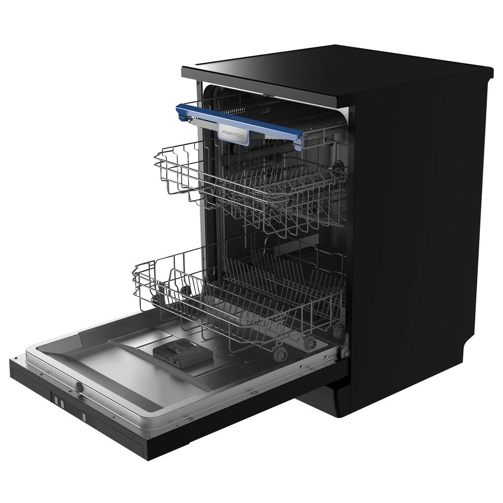 Parmco 600Mm Freestanding Dishwasher Led Display Black Clean Dw6Bl Nz Depot 3 - Nz Depot