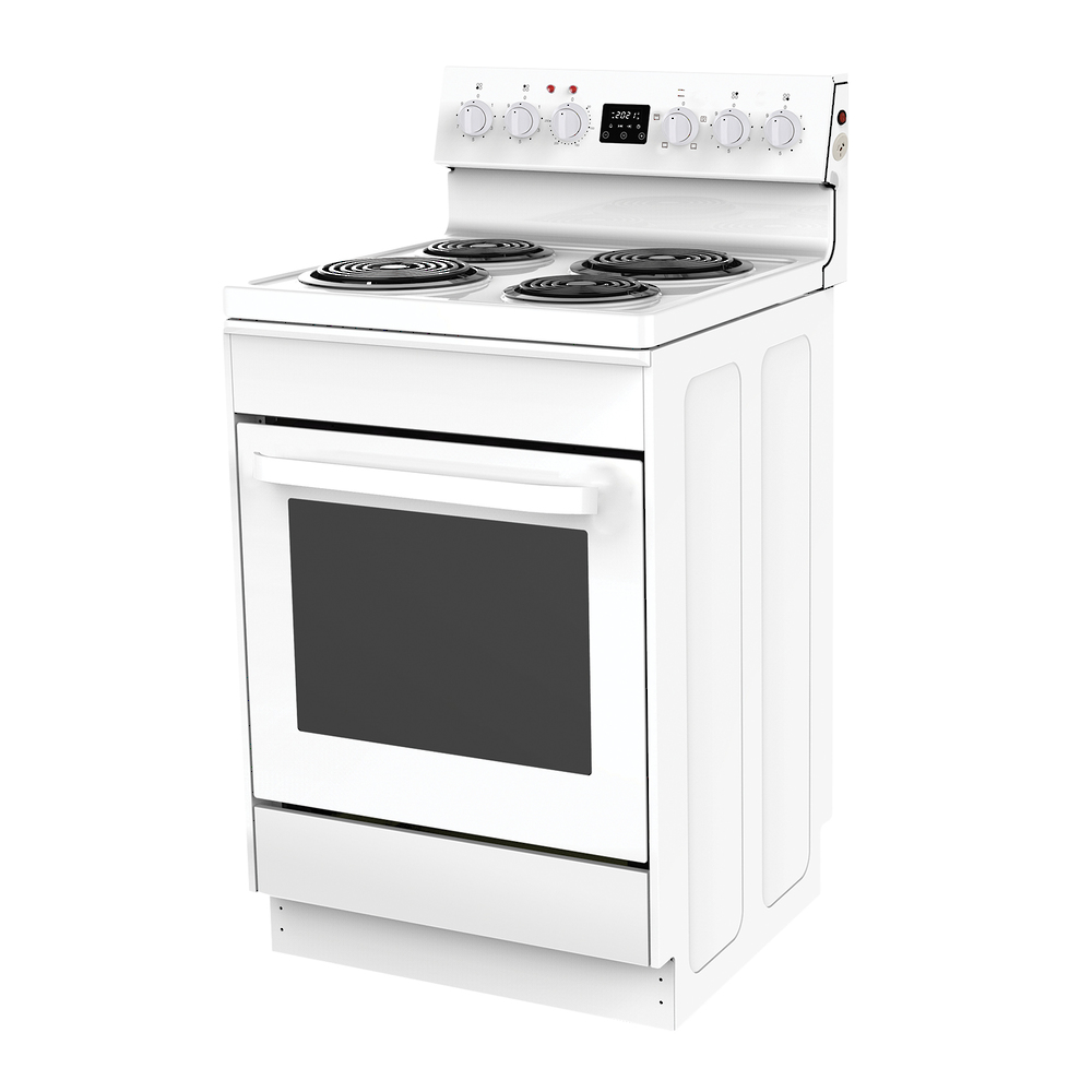 Parmco 600Mm Freestanding Stove Radiant Coil Cooktop 4 Function Electric Oven White Cook Fs60Wr4 Nz Depot 2 - Nz Depot