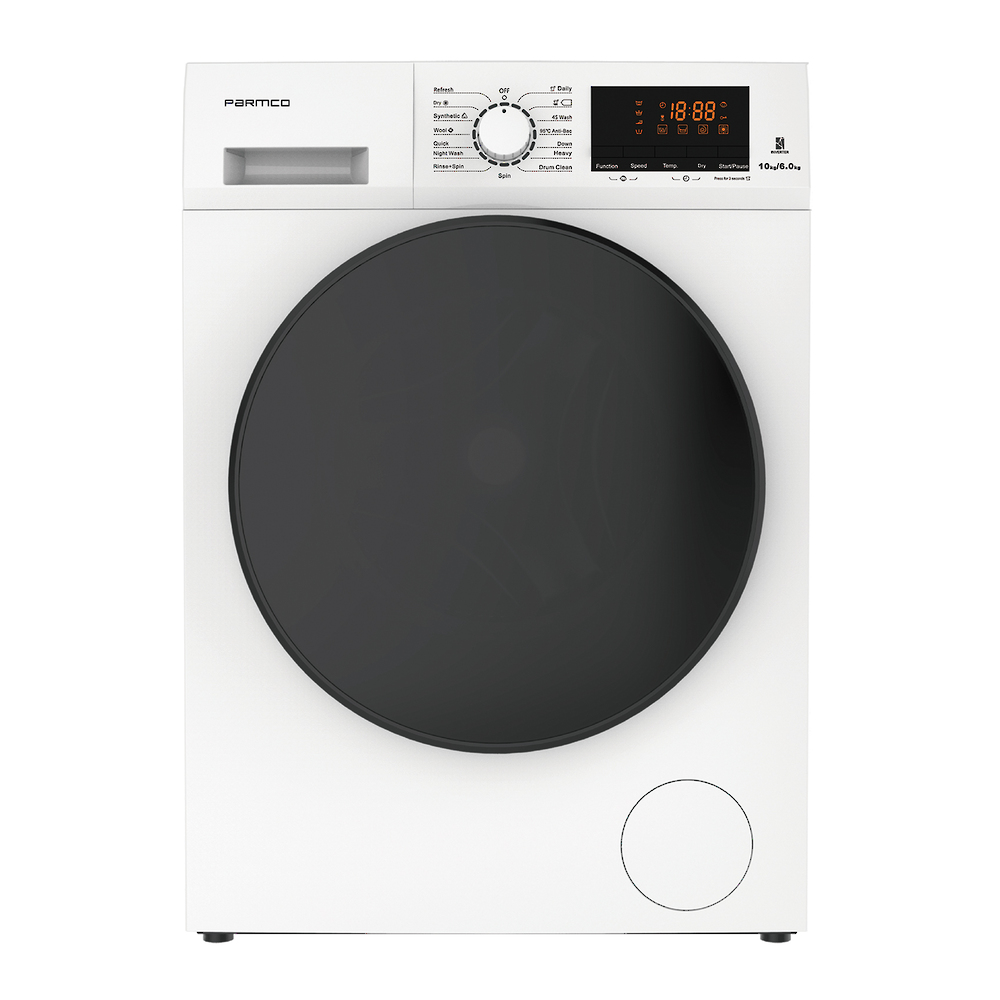 Parmco 6Kg Dryer Condensor / 10Kg Washer, White - Nzdepot