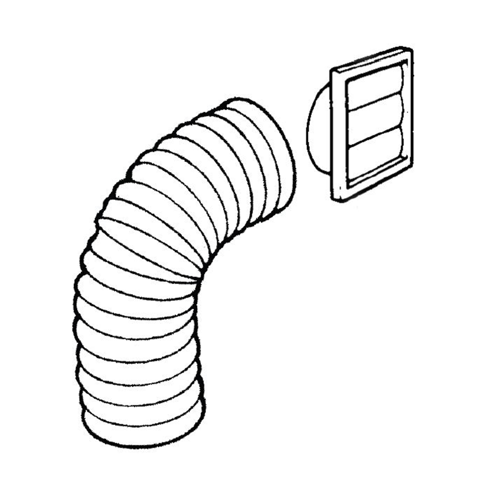 Parmco Rangehood Ducting Kit Wall 150Mm - Nzdepot