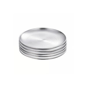 SOGA 14cm Premium Silver Grilling Plate Durable, Heat Resistant Perfect for BBQs and Outdoor Cooking Kitchen Essential, home & living, kitchen & dining, cookware, saucepans, ,  - NZ DEPOT 1