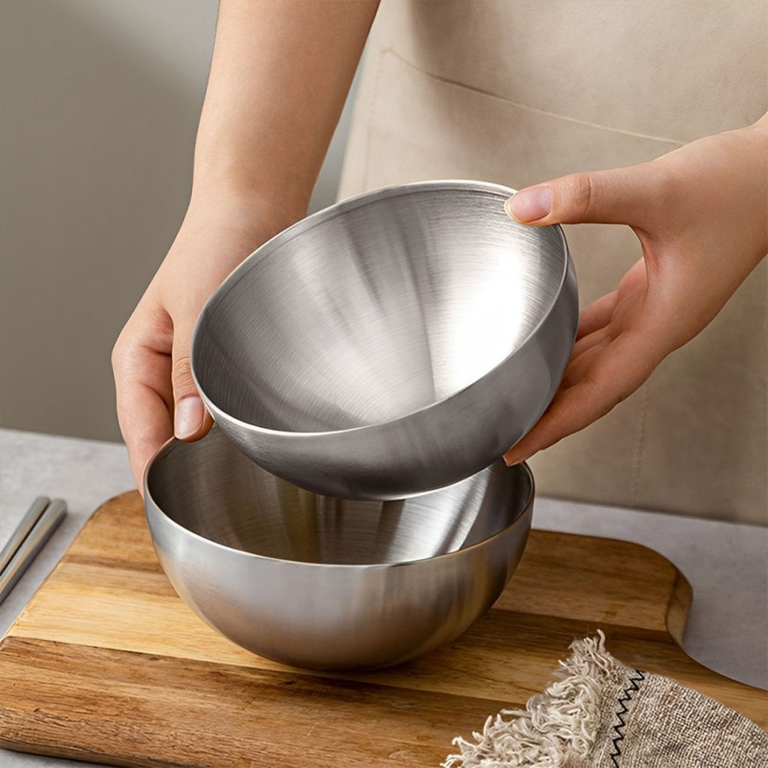 Soga 15Cm Elegant Silver Salad Bowl With Model 201 A Versatile Kitchen Essential, Home &Amp; Living, Kitchen &Amp; Dining, Cookware, Casserole Dishes, ,  - Nz Depot 7