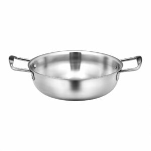 SOGA 18cm Premium Silver Seafood Dry Pot Stockpot Versatile and Durable Kitchen Essential, home & living, kitchen & dining, cookware, casserole dishes, ,  - NZ DEPOT 1