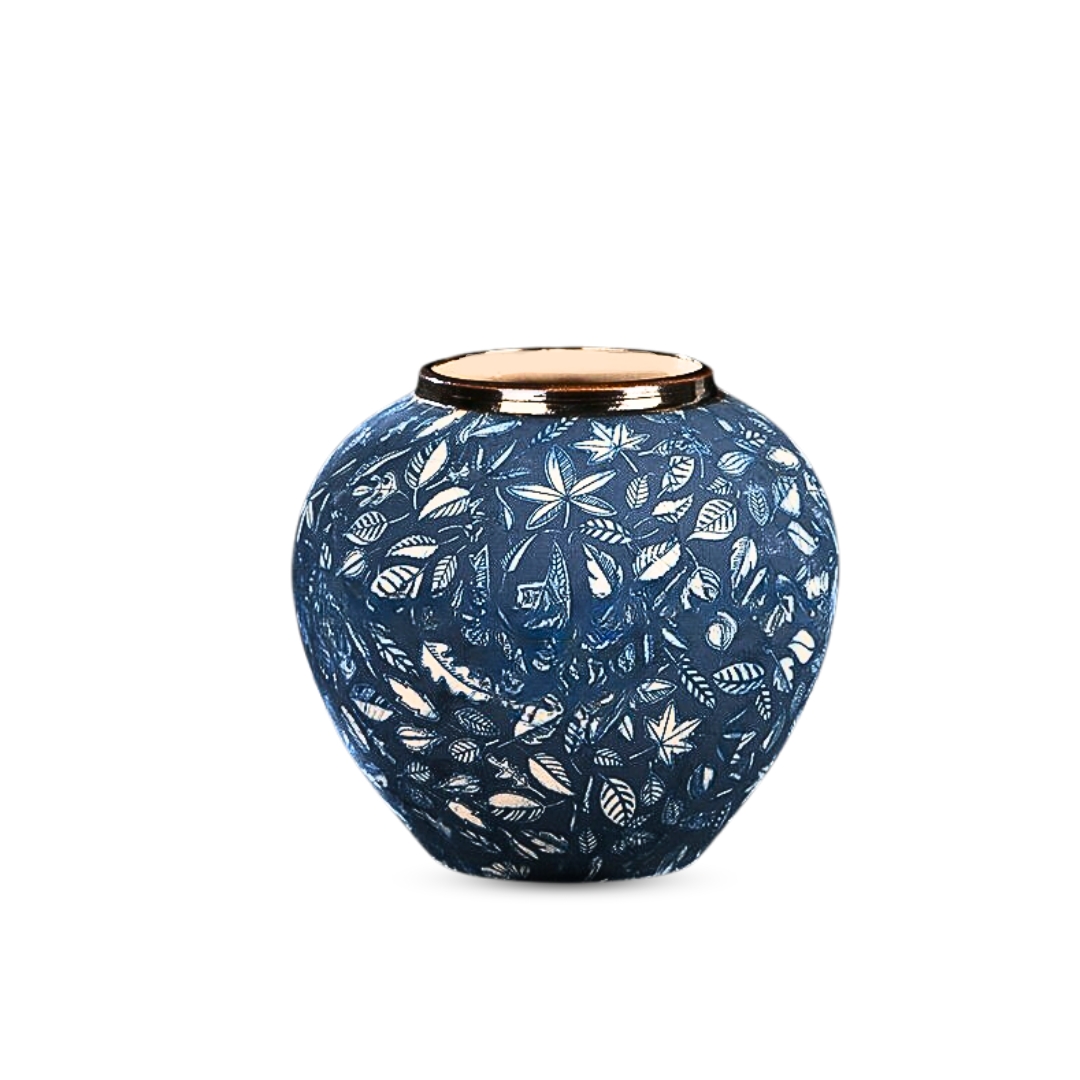 Soga 21X22Cm Blue Small Ceramic Flower Vase Elegant Living Room Home Decor, Home &Amp; Living, Home Decor, Vases, , ,  - Nz Depot 1