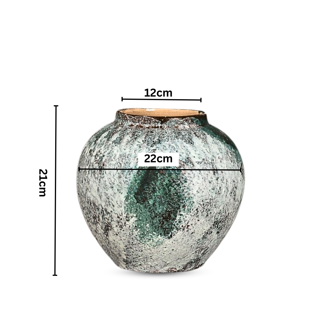 Soga 21X22Cm Green Small Ceramic Flower Vase Elegant Living Room Home Decor, Home &Amp; Living, Home Decor, Vases, , ,  - Nz Depot 2