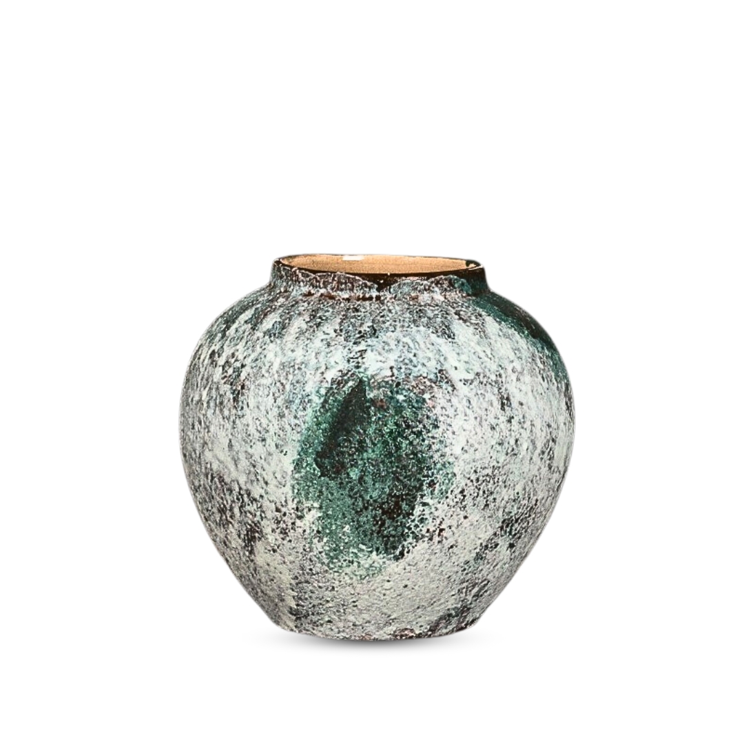 Soga 21X22Cm Green Small Ceramic Flower Vase Elegant Living Room Home Decor, Home &Amp; Living, Home Decor, Vases, , ,  - Nz Depot 1