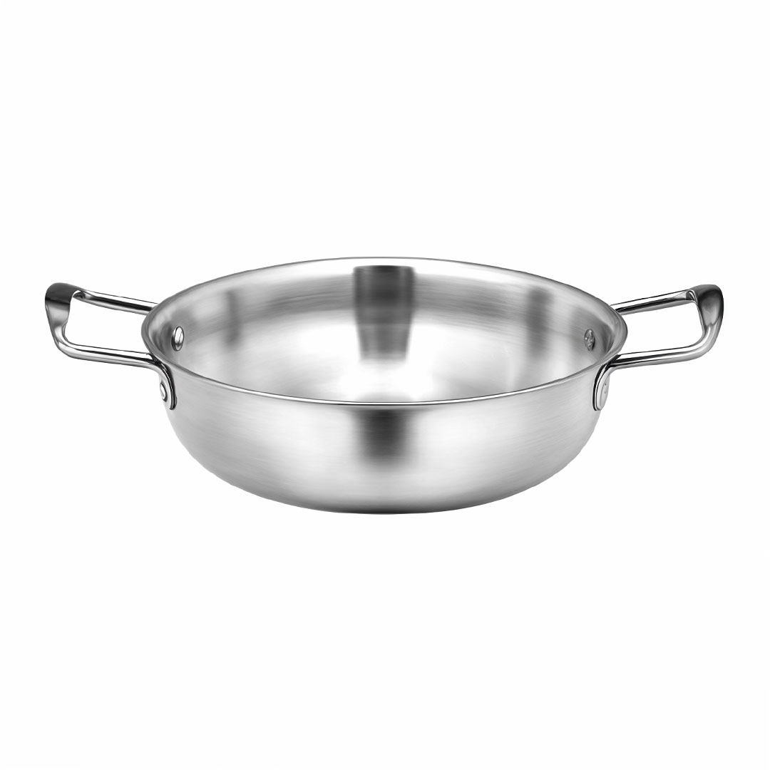 SOGA 24cm Premium Silver Seafood Dry Pot Stockpot Versatile and Durable Kitchen Essential, home & living, kitchen & dining, cookware, casserole dishes, ,  - NZ DEPOT 1