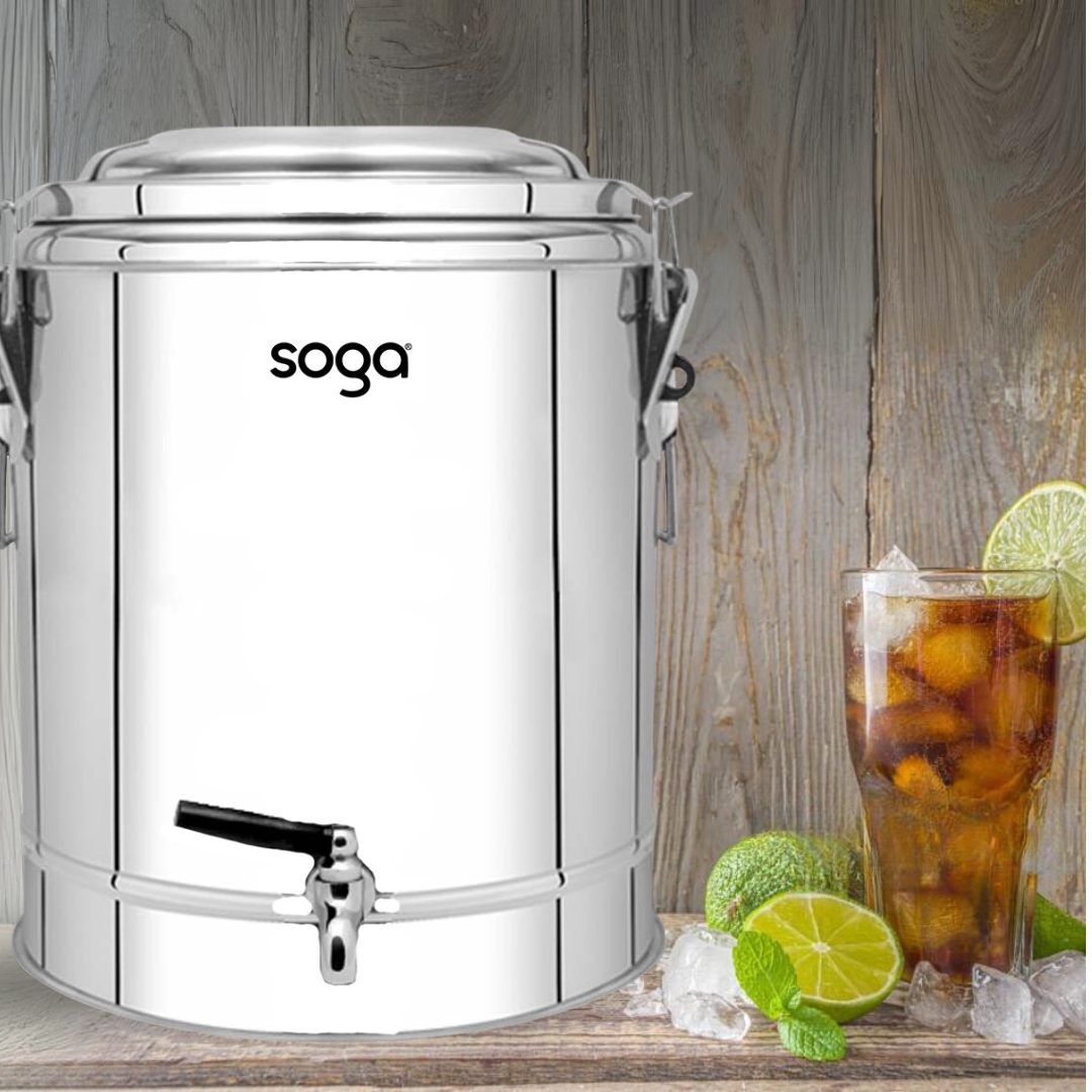 Soga 2X 40L Stainless Steel Insulated Stock Pot Hot &Amp; Cold Beverage Container, Home &Amp; Living, Kitchen &Amp; Dining, Barware, Spirit Dispensers, ,  - Nz Depot 3