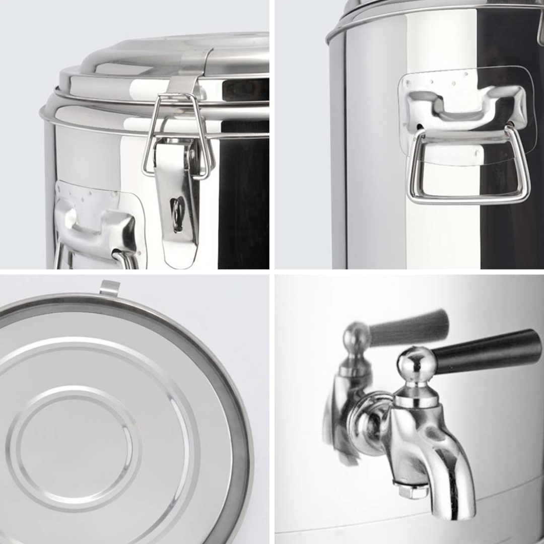 Soga 2X 40L Stainless Steel Insulated Stock Pot Hot &Amp; Cold Beverage Container, Home &Amp; Living, Kitchen &Amp; Dining, Barware, Spirit Dispensers, ,  - Nz Depot 6