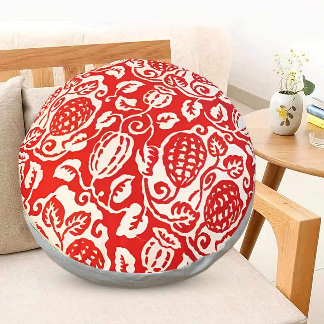 Soga 2X 45Cm Red Premium Polyester Cotton Cushion With Epp Particle Insert For Enhanced Comfort, Furniture, Living Room Furniture, Occasional Chairs, , ,  - Nz Depot 3