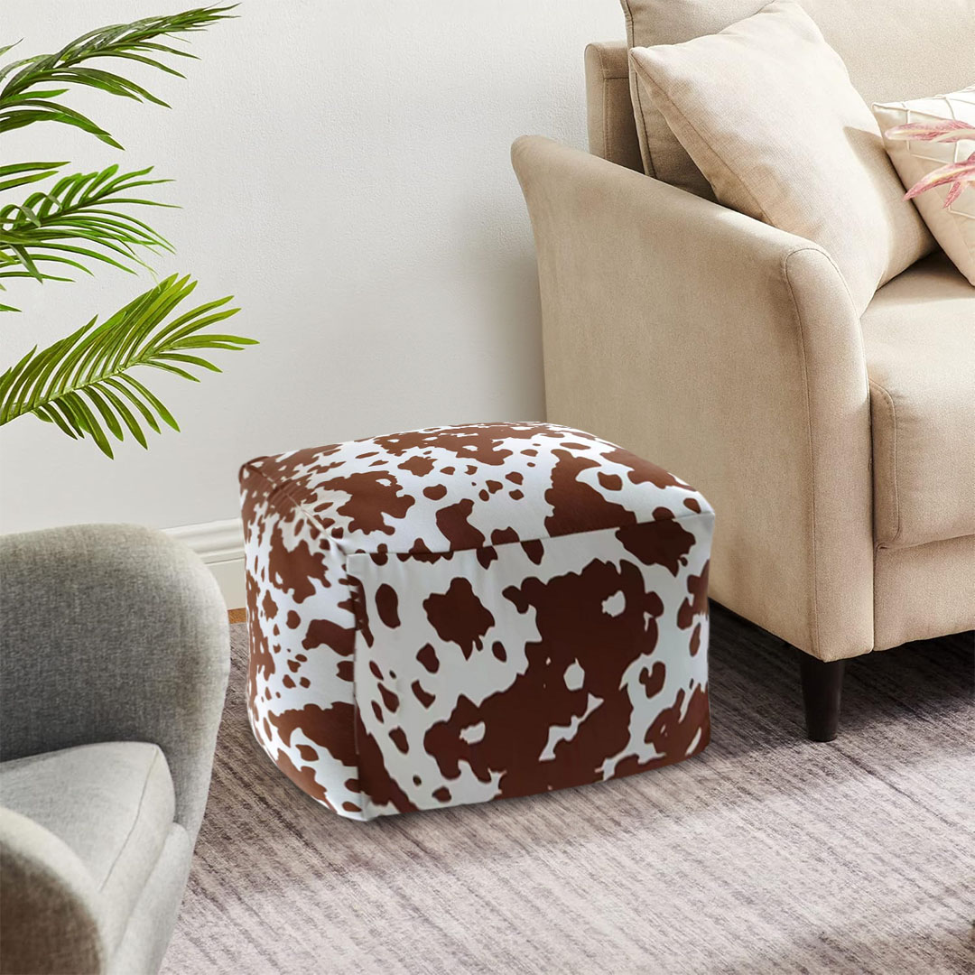 Soga 2X 55X35Cm Squared Soft Pouffe Seat Cushion Elegant Home Accent D?Cor Stylish Footstool, Furniture, Living Room Furniture, Occasional Chairs, , ,  - Nz Depot 3