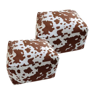 SOGA 2X 55x35cm Squared Soft Pouffe Seat Cushion Elegant Home Accent D?cor Stylish Footstool, Furniture, Living Room Furniture, Occasional Chairs, , ,  - NZ DEPOT 1