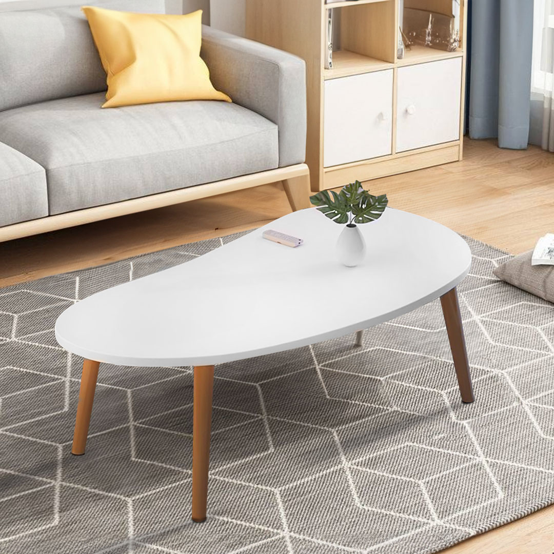 Soga 2X 80X40Cm White Living Room Nordic Coffee Table Simple Modern Home Style, Furniture, Living Room Furniture, Tables, , ,  - Nz Depot 3