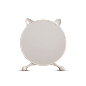 SOGA 30cm White Smart Makeup Bedroom Table Mirror Cat Ear Style No LED Light, Home, Bathroom, Bathroom Accessories, Bathroom Storage, ,  - NZ DEPOT 1