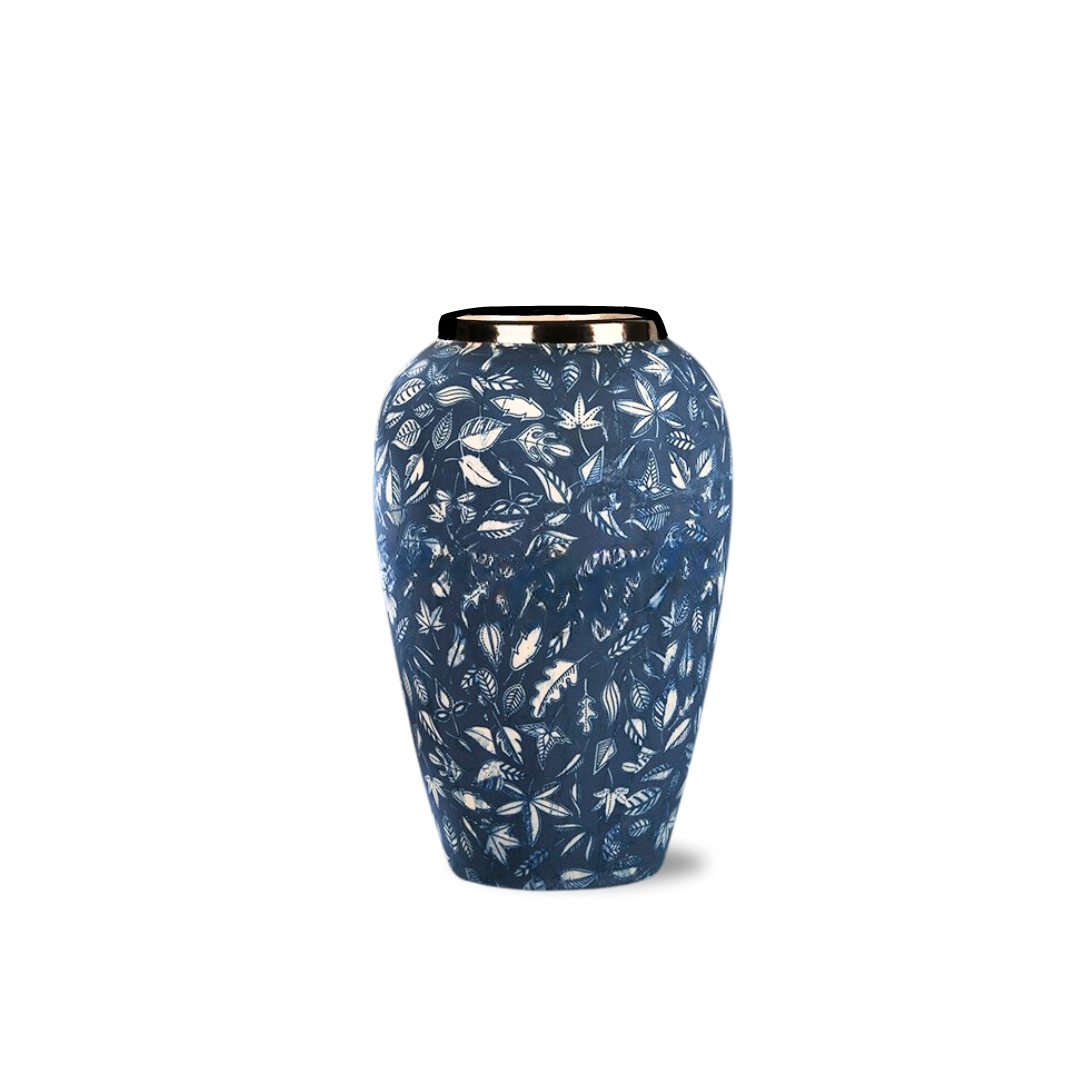 Soga 30X19Cm Blue Medium Ceramic Flower Vase Elegant Living Room Home Decor, Home &Amp; Living, Home Decor, Vases, , ,  - Nz Depot 1