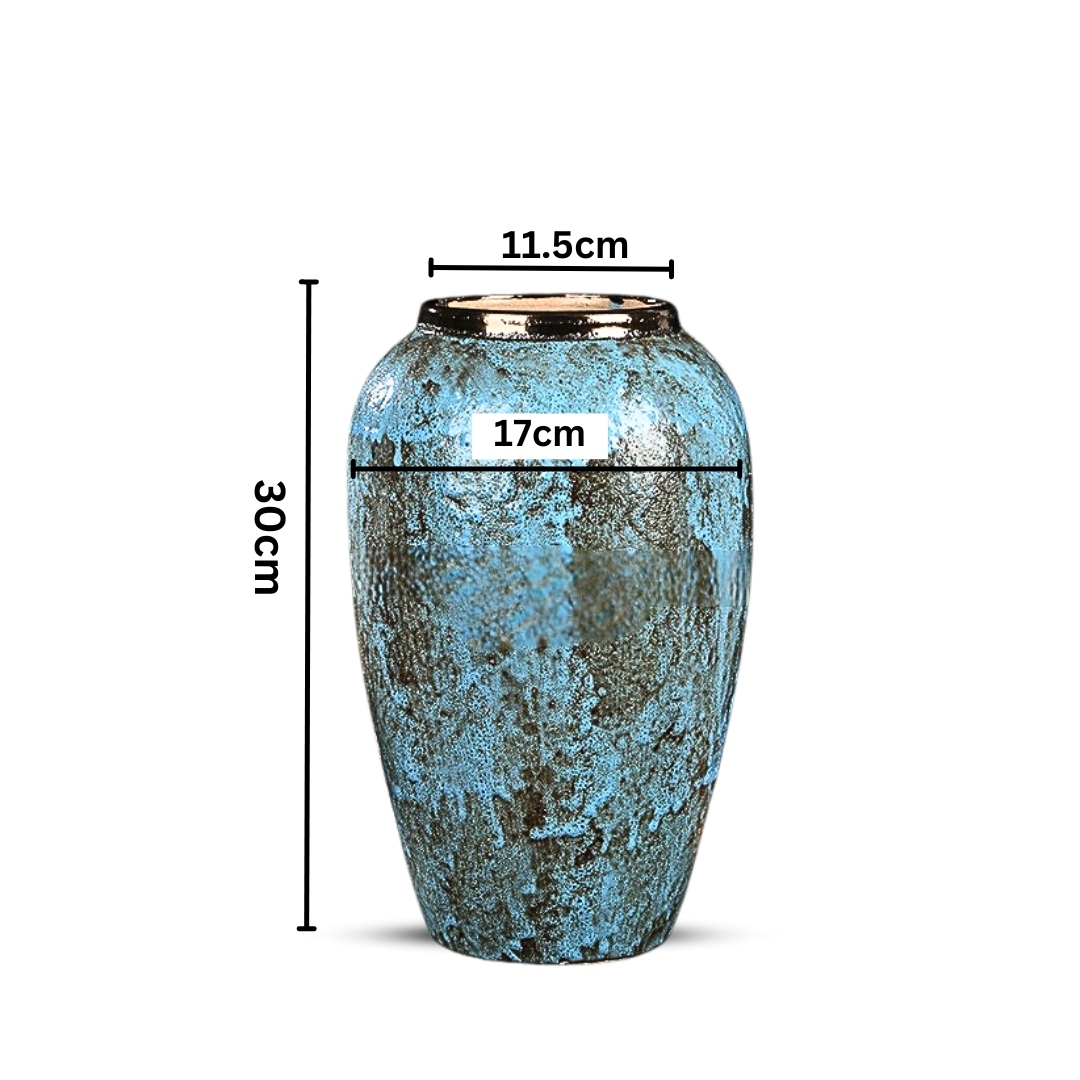 Soga 30X19Cm Light Blue Medium Ceramic Flower Vase Elegant Living Room Home Decor, Home &Amp; Living, Home Decor, Vases, , ,  - Nz Depot 2