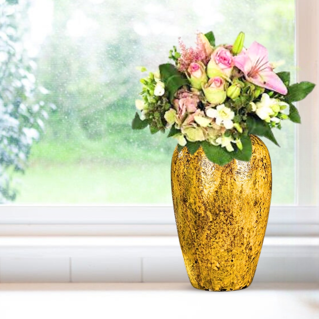 Soga 30X19Cm Yellow Medium Ceramic Flower Vase Elegant Living Room Home Decor, Home &Amp; Living, Home Decor, Vases, , ,  - Nz Depot 7