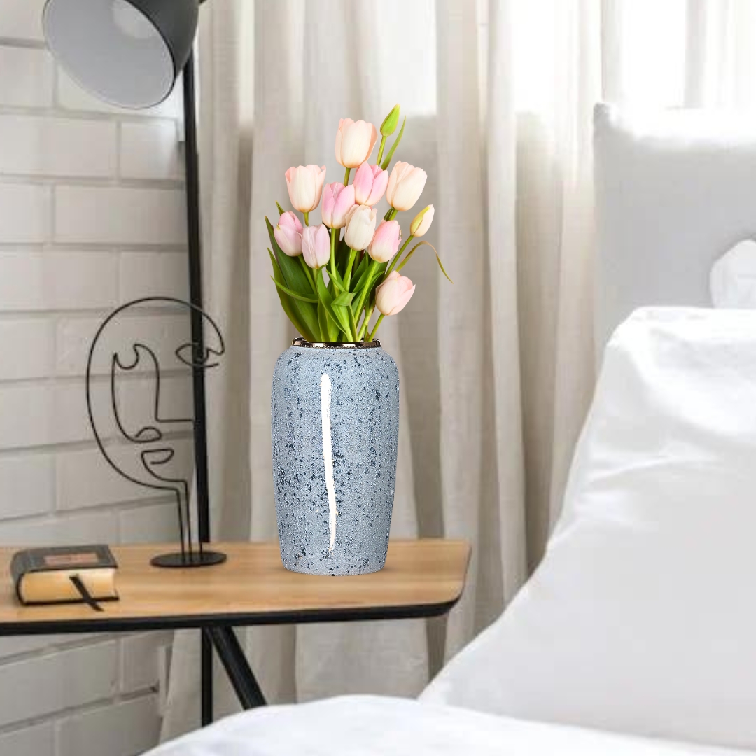 Soga 35X17Cm Grey Large Ceramic Flower Vase Elegant Living Room Home Decor, Home &Amp; Living, Home Decor, Vases, , ,  - Nz Depot 7