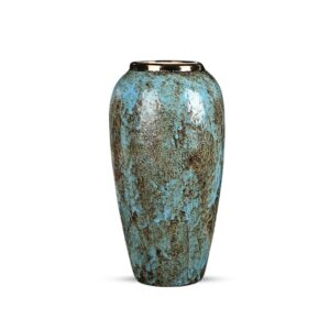 SOGA 35x17cm Light Blue Large Ceramic Flower Vase Elegant Living Room Home Decor, Home & Living, Home Decor, Vases, , ,  - NZ DEPOT 1