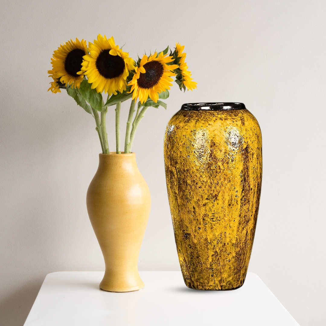 Soga 35X17Cm Yellow Large Ceramic Flower Vase Elegant Living Room Home Decor, Home &Amp; Living, Home Decor, Vases, , ,  - Nz Depot 4