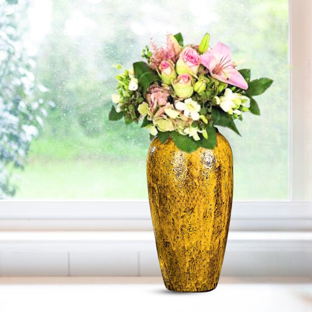 Soga 35X17Cm Yellow Large Ceramic Flower Vase Elegant Living Room Home Decor, Home &Amp; Living, Home Decor, Vases, , ,  - Nz Depot 5