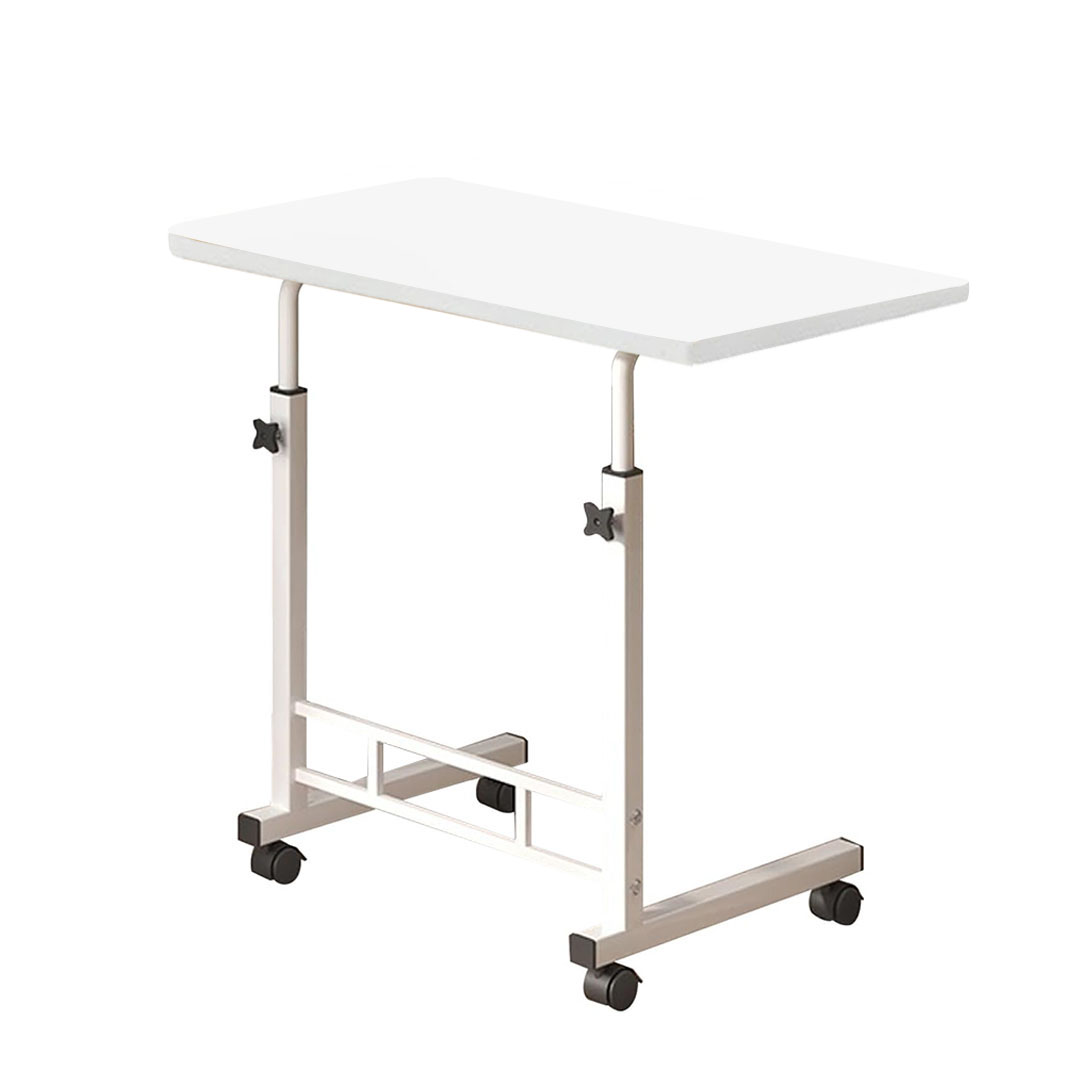 SOGA 40x80cm White Bedside Table Movable Bedroom Desk Student Computer Table, Furniture, Living Room Furniture, Tables, , ,  - NZ DEPOT 1